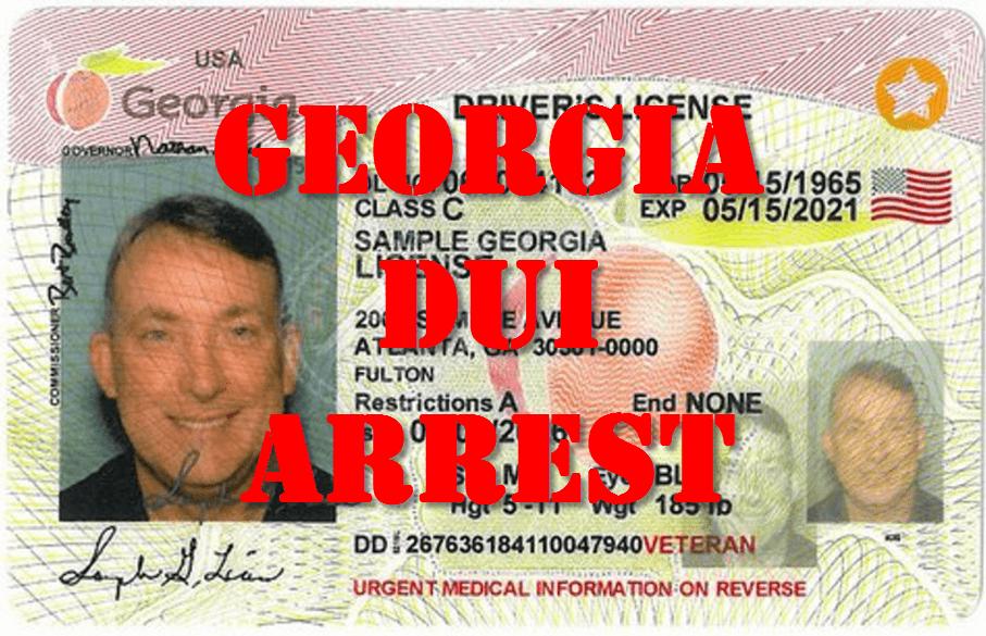 Georgia DUI Arrest - Child Endangerment