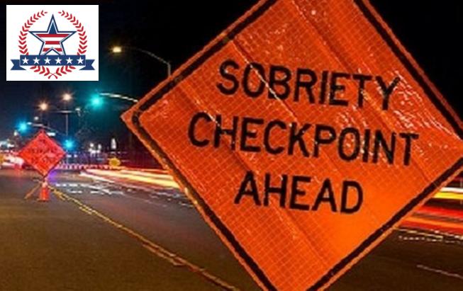 Sobriety Checkpoint Sign