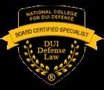 Board Certified DUI Defense Specialist