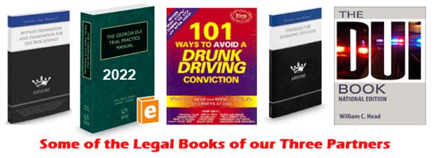 Atlanta DUI lawyer Bubba Head wrote the book on Georgia DUI law, and he also wrote 101 Ways to Avoid a Drunk Driving Conviction. Description automatically generated