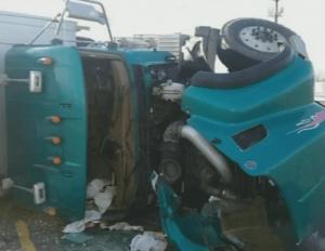 Tractor Trailer Wreck