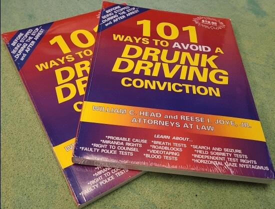 101 Ways to Avoid A Drunk Driving Conviction book