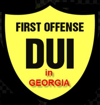 First Ofense DUI in Georgia