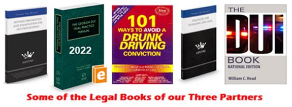Our criminal defense lawyers Atlanta are legal book authors witrh titles like 101 Ways to Avoid a Drunk Driving Conviction.