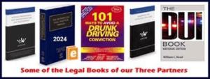 Our three Atlanta lawyers have authored, or co-authored, leading books on GA DUI law