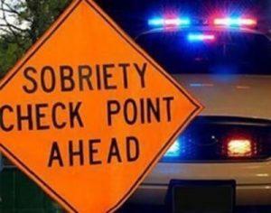 Sobriety Checkpoint Ahead