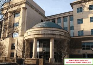 Atlanta Municipal Court handles many traffic violations within the City of Atlanta